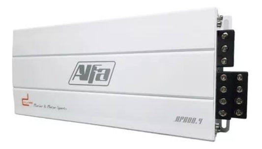 Amplificador 4 Canales Alfa Marino Ap8004 125x4 Rms A 4 Ohm