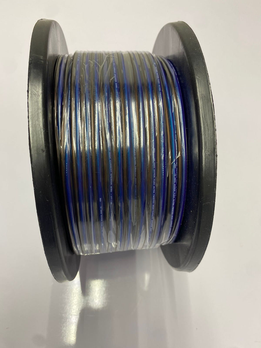 Prosw18-100ag Cable Bocina 18ga Aleacion 100mts Azul/gris