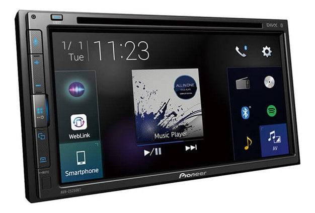 Autoestéreo Pioneer Avh-z5250bt Pantalla 6.8 Color Negro