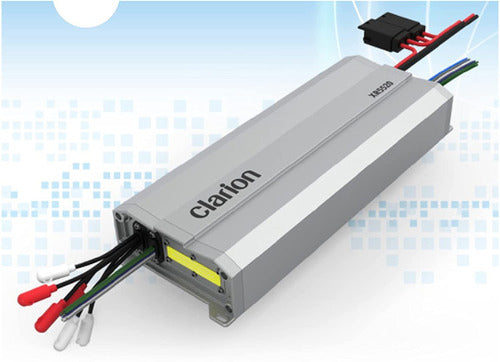 Amplificador Clarion Xr5520 5 Canales Clase D 800w Max Color Plateado