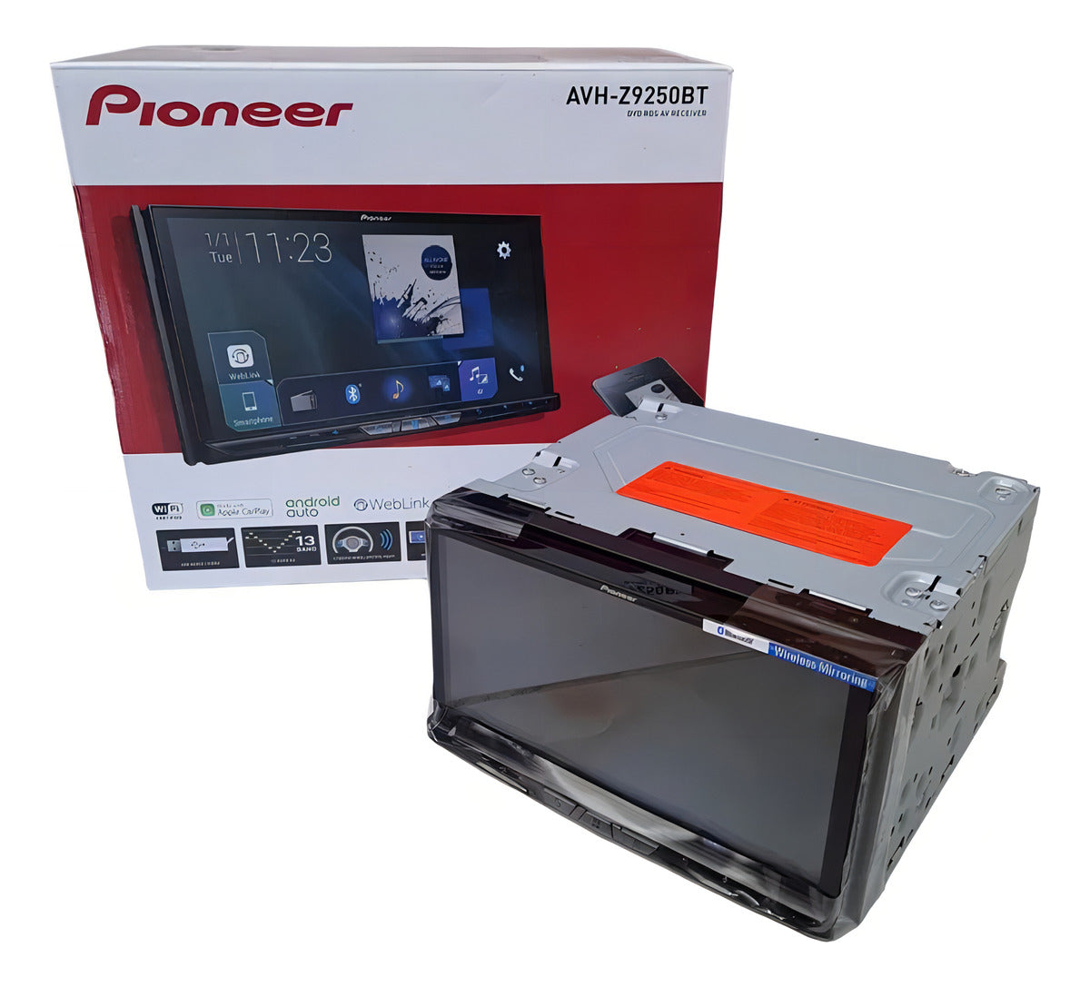 Multimedia Pioneer Avh-z9250bt Weblink Bluetooth Wifi Color Negro