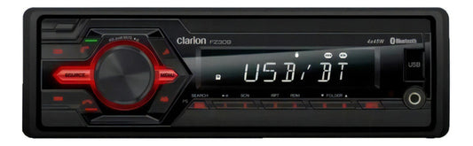 Autoestéreo Para Auto Clarion Fz309 Con Usb, Bluetooth Y Lector De Tarjeta Sd