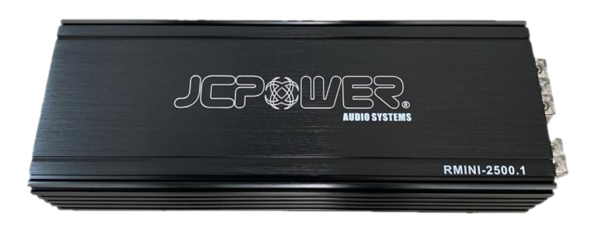 Amplificador Jc Power Rmini-2500.1 2500w Max 1 Canal Clase D Color Negro