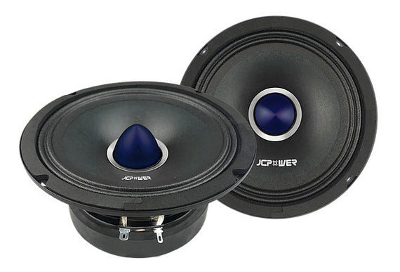 Medios Rangos Jc Power P65m 6.5 Pulgadas Open Show 300w Max Color Negro