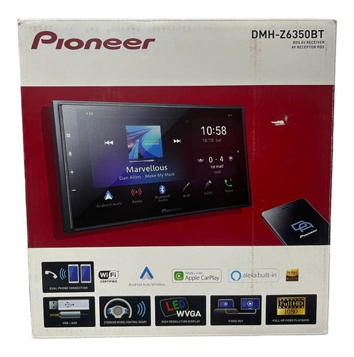 Autoestereo De Pantalla Pioneer Dmh-z6350bt Apple Carplay