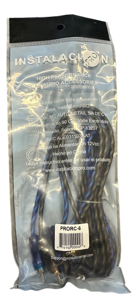 Cable Rca Instalaciónpro 6ft (1.80m) Audio Profesional Tipol
