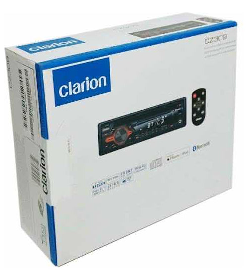 Autoestéreo Para Auto Clarion Fz309 Con Usb, Bluetooth Y Lector De Tarjeta Sd