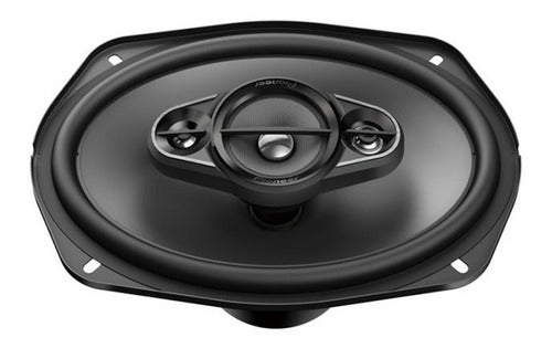 Parlantes Auto Pioneer 6x9 6977 4 Vias 650w Reemplaza 6970 Color Negro
