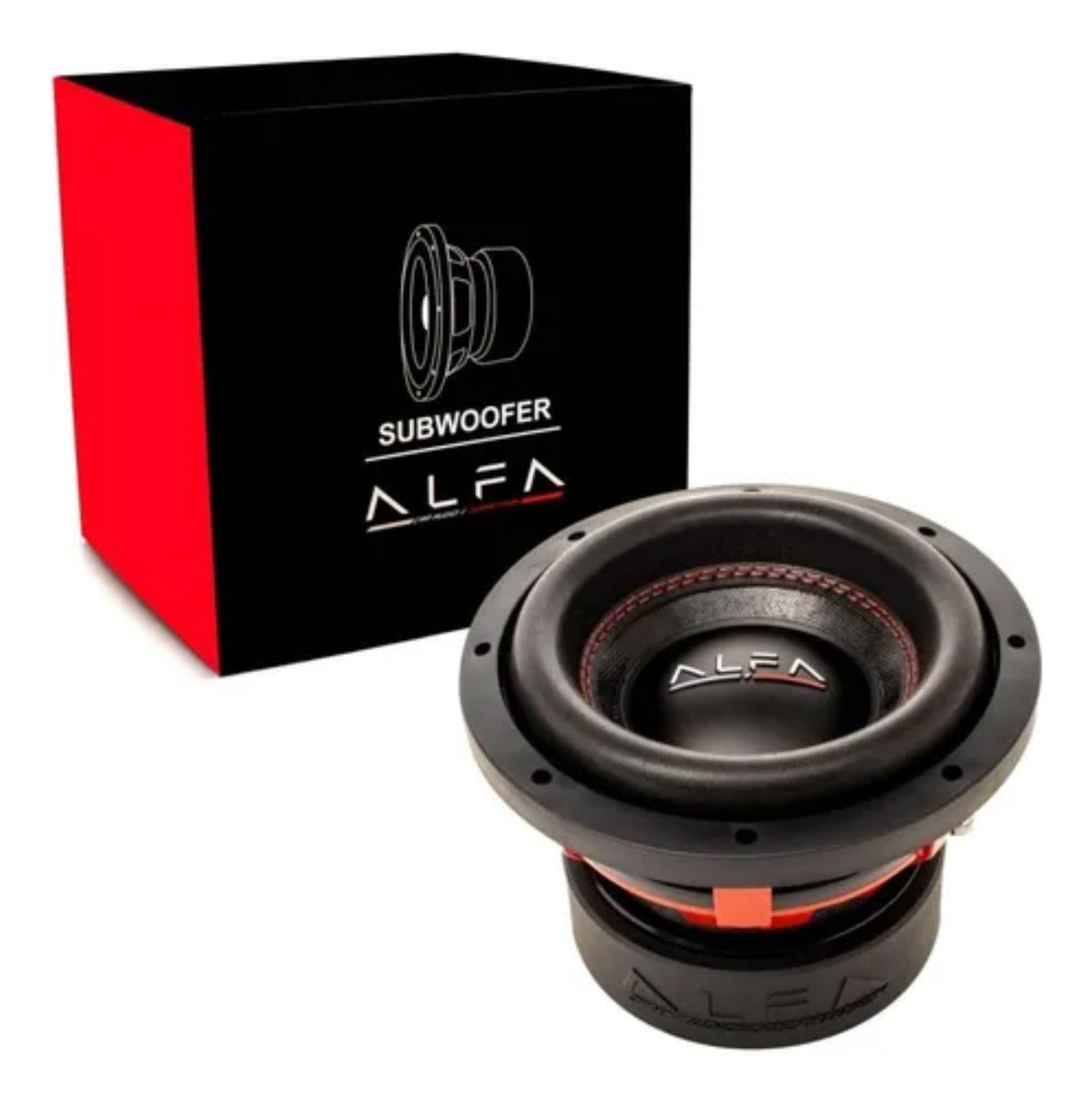 Subwoofer Alfa 6.5 Serie St 300 Rms Dual 4+4 O 2+2