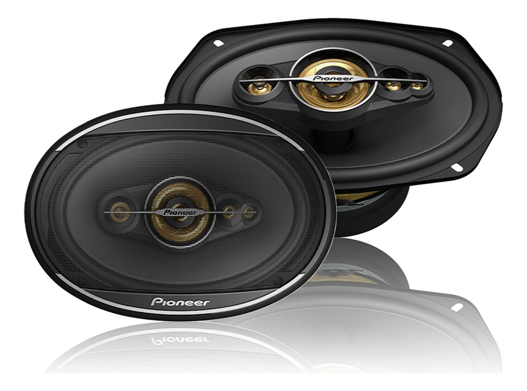 Parlantes Ovalados Pioneer Ts-a6998s Color Negro