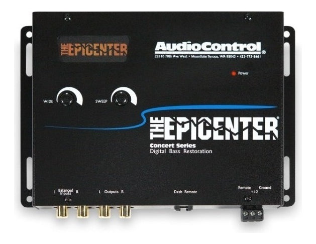 Epicentro Audiocontrol The Epicenter Negro Control De Bajos