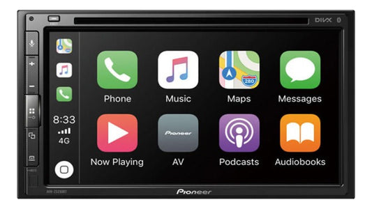 Autoestéreo Pioneer Avh-z5250bt Pantalla 6.8 Color Negro