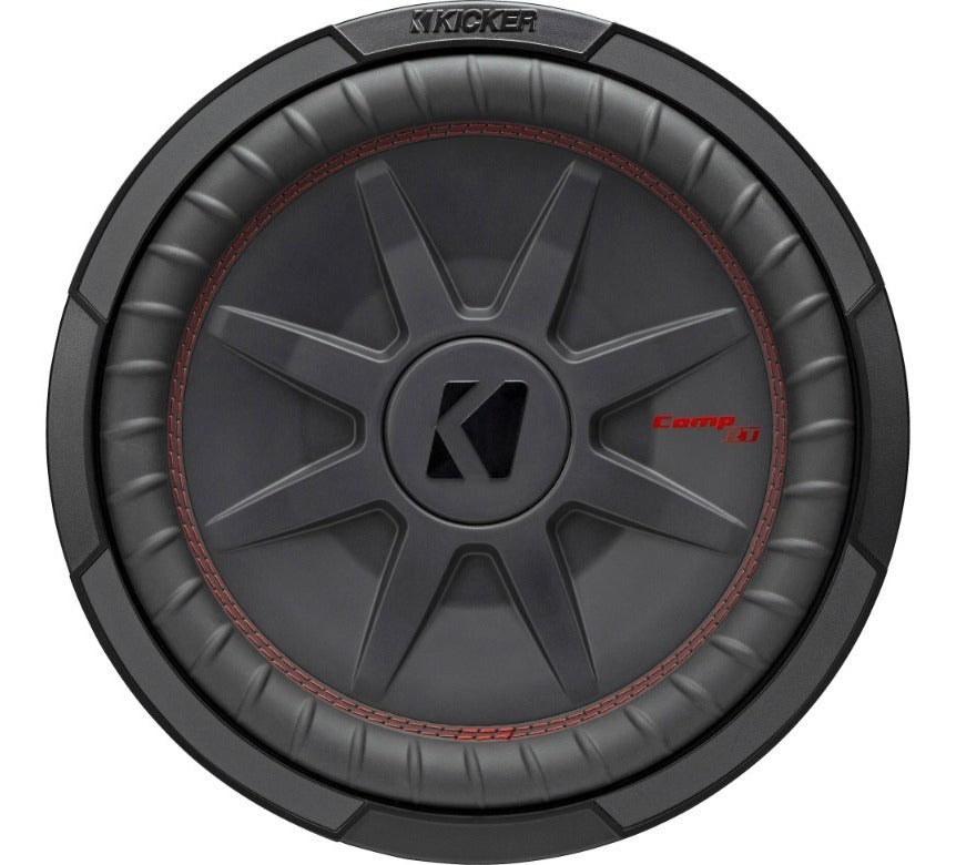 Woofer Kicker Plano Comprt 43cwrt122 12 Pulgadas 1000w 2 Ohm Color Gris Oscuro