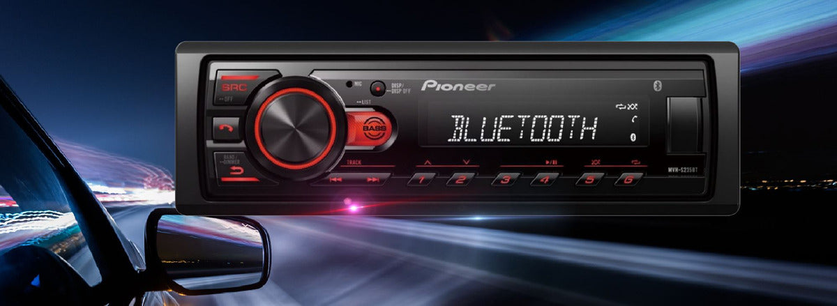 Autoestereo Pioneer Mvhs235bt Fm/usb/bt/aux 1din 50wx4