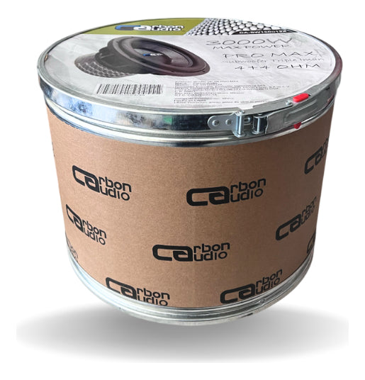 Parlante Para Vehículo Carbon Audio Ca-sw150012x Color Negro
