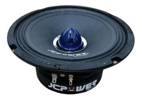 Set De Medios Rangos Jc Power P65c 6.5 Open Show 1200w Max Color Negro