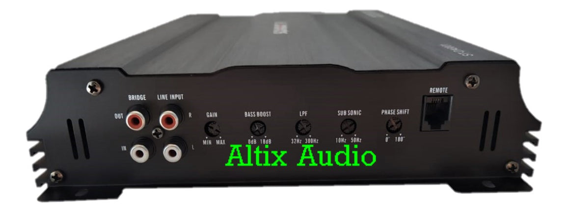 Amplificador Scandaltek 1 Ch St-da6001 1200w Max Color Negro