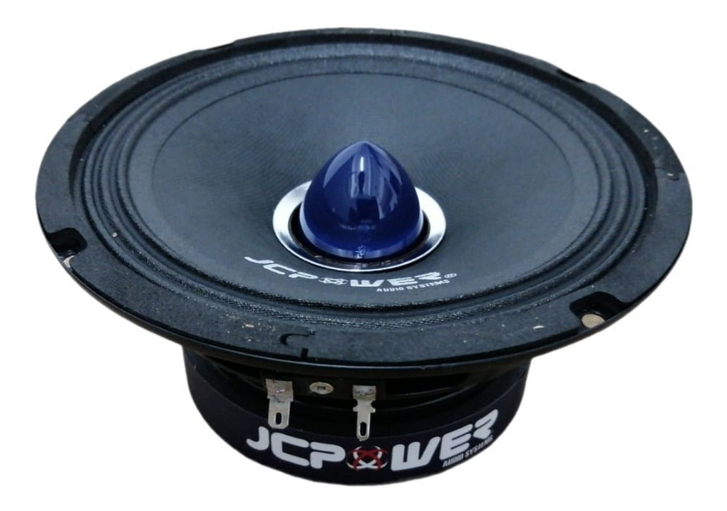 Medios Rangos Jc Power P65m 6.5 Pulgadas Open Show 300w Max Color Negro