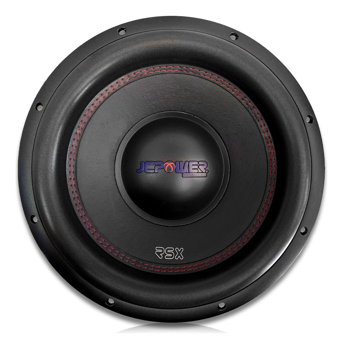 Subwoofer 12 PLG Jc Power Rsx-12d4 1600w Max Doble Bobina Color Negroi