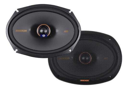 Bocinas 6x9puLG Kicker 51ksc6904 2 Vias 300 Watts Color Negro