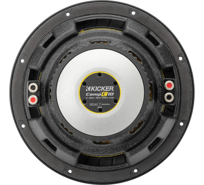 Subwoofer Kicker 50cwcd104 10 Pulgadas 500w Máx 250w Rms Dvc Color Negro