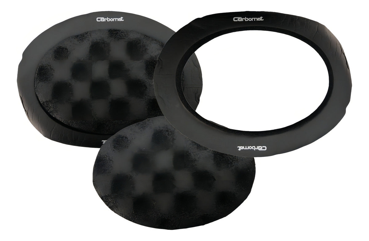 Anillos Insonorizantes Carbon Audio 5x7 PuLG Ca-in00257et Color Negro