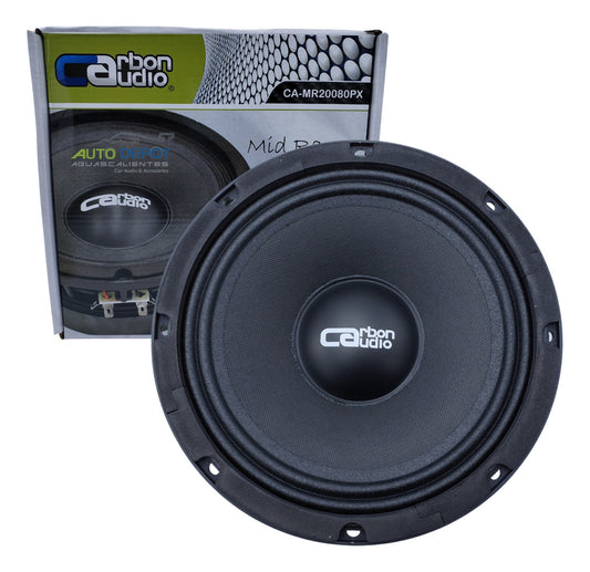 Medio Rango 8 In Carbon Audio 2000w Camr20080px 1pz Color Negro