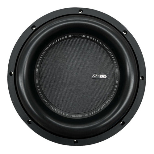 Jc Power Subwoofer De 12 Xs-12d4 Doble Bob 2600w / 1300w Rms Color Negro