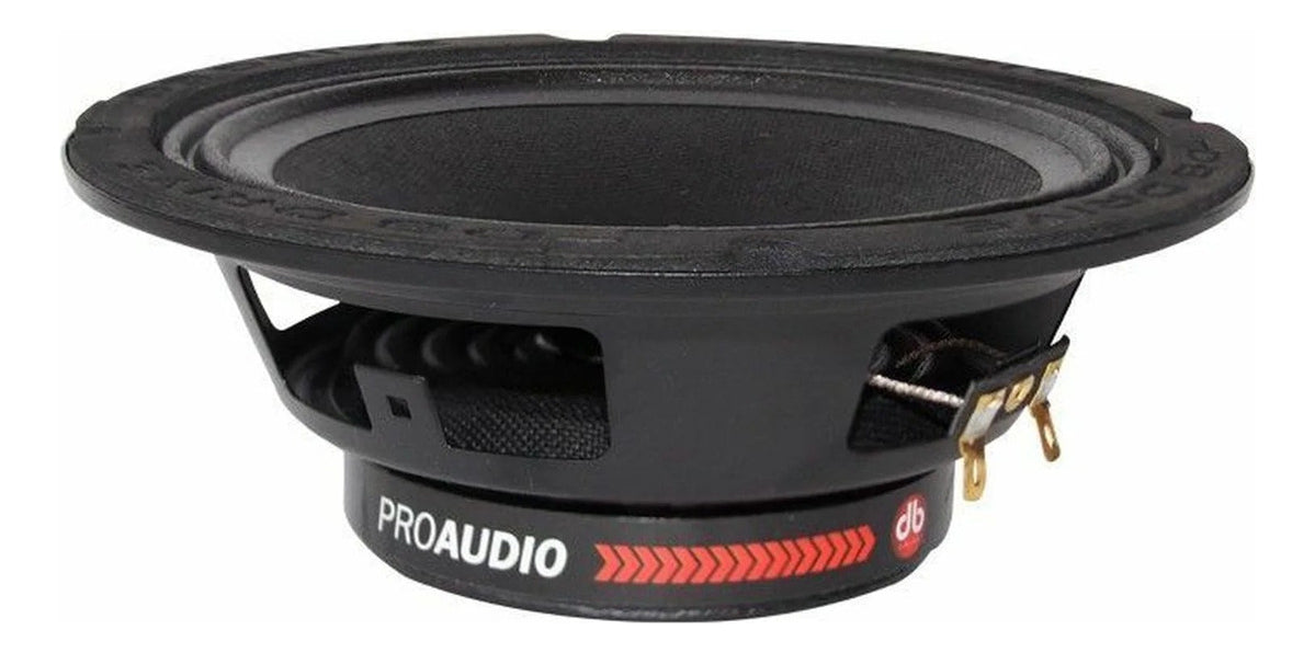 Set De Medios Rangos Para Automóvil Db Drive Pro6k Elite Pro Audio Series 6.5 Pulgadas 500 Watts Máximo 225 Watts Rms 4 Ohms Open Show Color Negro