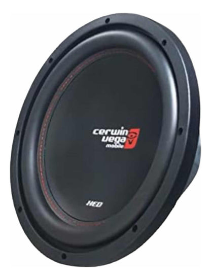 Subwoofer Cerwin Vega Xed12 Bobina Sencilla 12 PuLG 1000w Color Negro