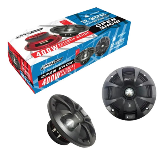 Medios Spider Open Show 6.5 PuLG Srw6pro 400w