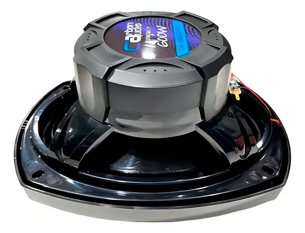 Bocina Carbón Audio 6x9 Serie Entry Off-road 600w Max Power Color Negra