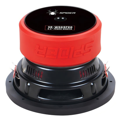 Subwoofer 6.5 Doble Bobina Sr-w669pro 2021 1,600w Color Negro