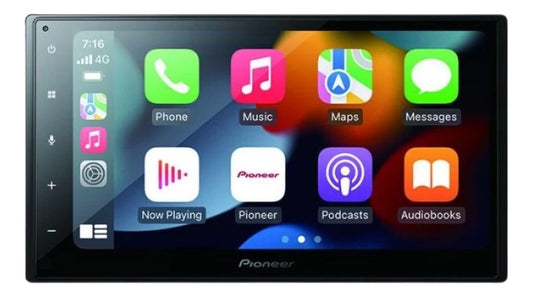 Pantalla Pioneer Dmha5450bt 6.8  3rca Carplay Androidauto