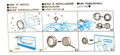 Kit Bidireccional Ts-651c De 6 Pulgadas, 390 W, 4 Ohmios