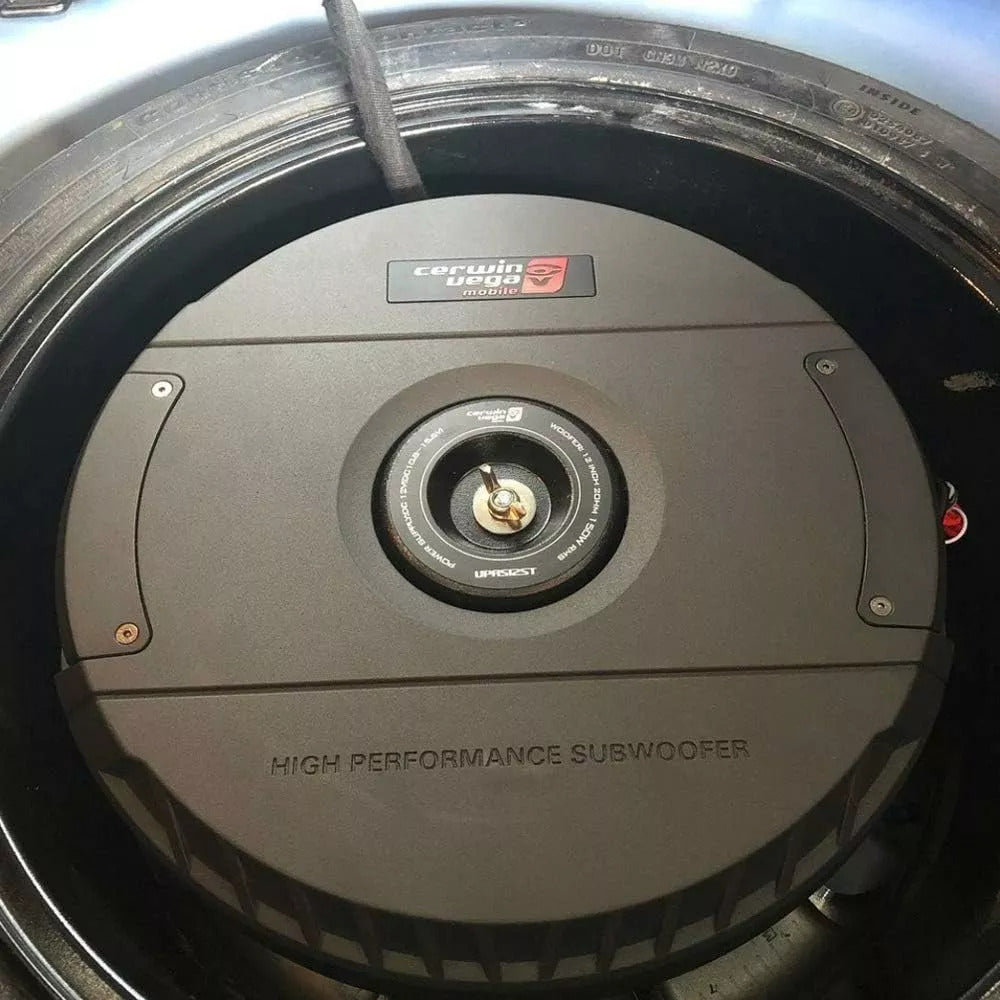Subwoofer Amplificado Cerwin Vega Vpas12st 600 Watts 12 PLG Color Negro