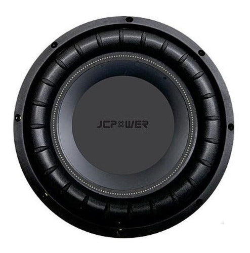 Subwoofer 12 Jc Power Jc-12d4 600 Watts Max Doble Bobina Color Negro