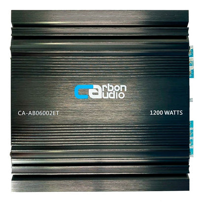 Amplificador 2 Canales 1200 Watts Clase A/b Carbón Ab06002et Color Negro