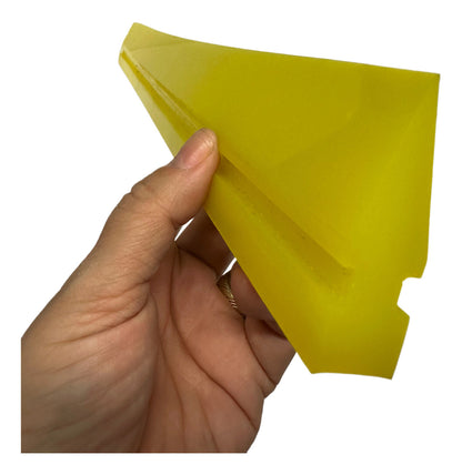 Hule Amarillo Para Polarizado De 28 Pulgadas Sin Tubo Hp79b