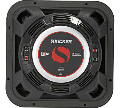 Kicker L7 46l7t122 Subwoofer 12 2 Ohms 1200w 600w Rms Color Negro