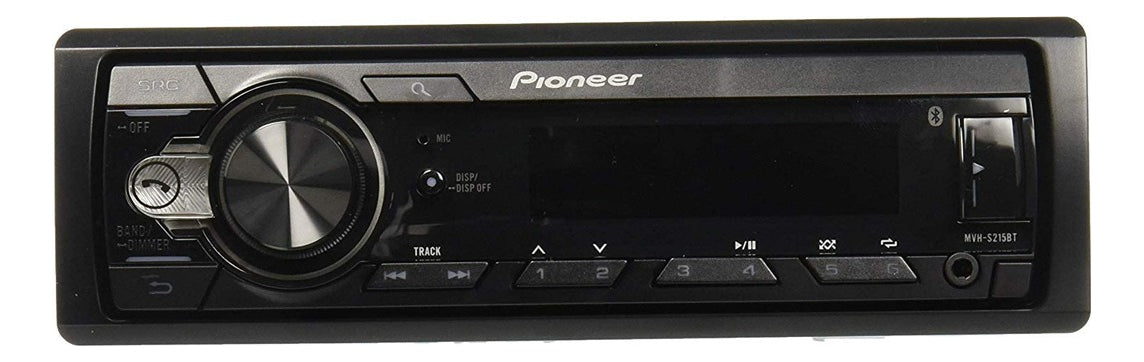 Autoestéreo Para Auto Pioneer Mvh S215bt Con Usb Y Bluetooth
