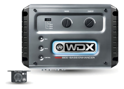 Epicentro Db Drive Wdxbe6 Wdx Series Restaurador De Bajos Digital 2 Canales Con Control De Bajos Color Gris
