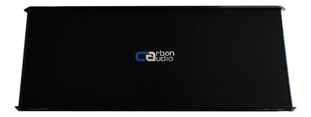 Amplificador Carbon Audio 5ch Clase D 1ohm 1x800w+4x100w Rms Color Negro