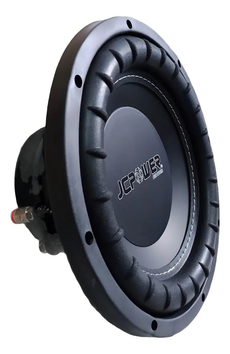 Subwoofer Jc Power Jc-10d4 10 Pulgadas Doble Bobina 500w Max Negro