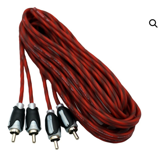 Rca Jc Power 12ft (3.6 M) Paquete 10 Pzas Ofc Flexible