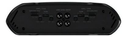 Amplificador Jbl Concert A704 4 Canales 90w Rms X 4 Clase Ab Color Negro