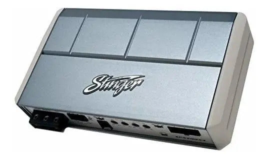 Stinger Spx700x4 Micro 4 Canales 700 Vatios Amplificador Pow Blanco