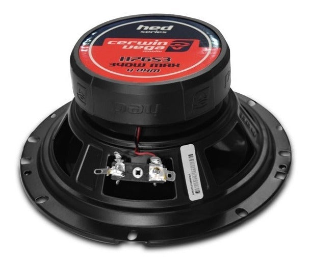 Bocinas Para Puerta Cerwin Vega De 6.5 De 3vias 340watts Color Negro