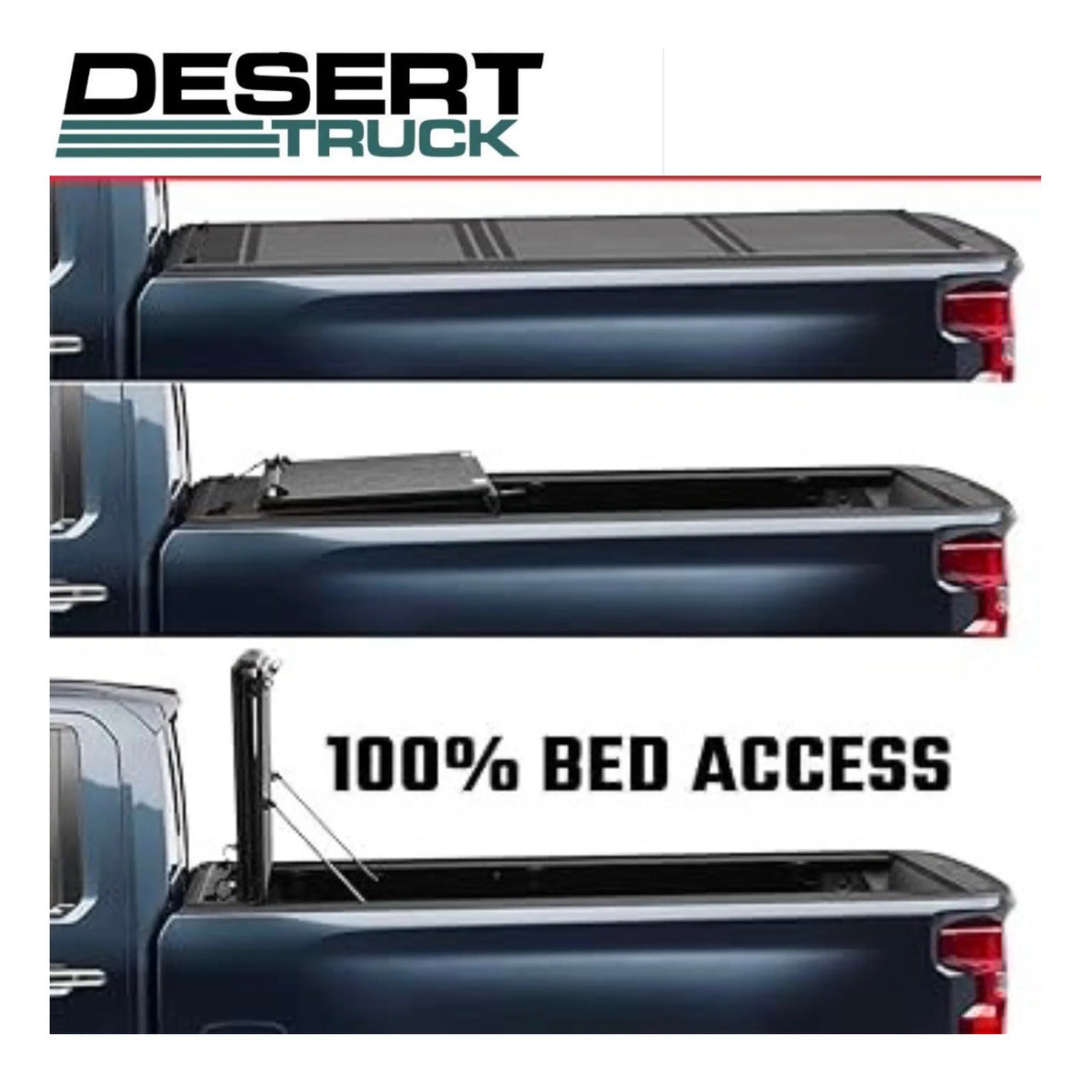Tapa Undercover Flex Desert Truck Gmc/chevrolet 5.8' 19-25
