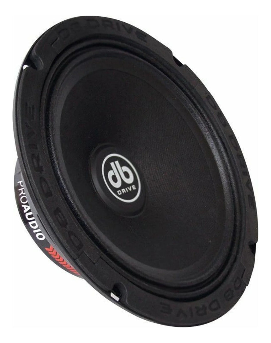 Set De Medios Rangos Para Automóvil Db Drive Pro6k Elite Pro Audio Series 6.5 Pulgadas 500 Watts Máximo 225 Watts Rms 4 Ohms Open Show Color Negro